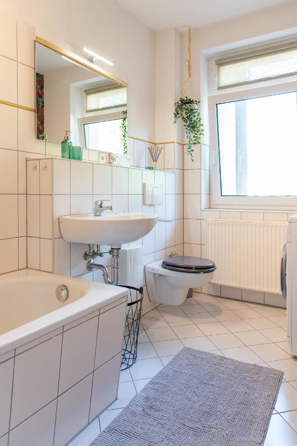 Stilvolles Apartment - Balkon, Netflix, Nespresso, Zentral, Messe Chemnitz Dış mekan fotoğraf