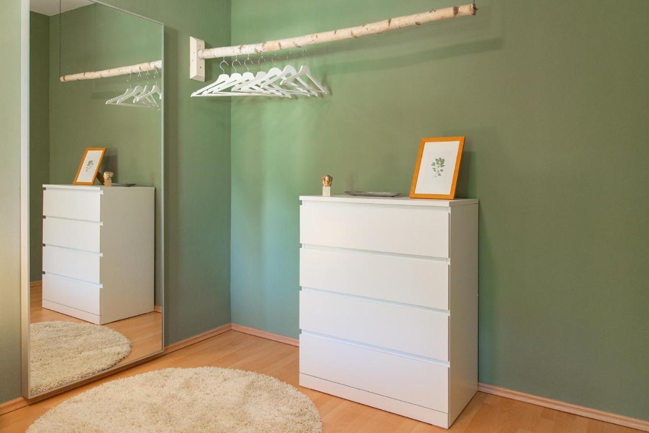 Stilvolles Apartment - Balkon, Netflix, Nespresso, Zentral, Messe Chemnitz Dış mekan fotoğraf