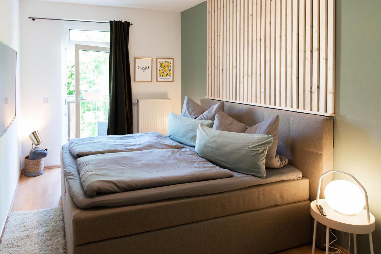 Stilvolles Apartment - Balkon, Netflix, Nespresso, Zentral, Messe Chemnitz Dış mekan fotoğraf