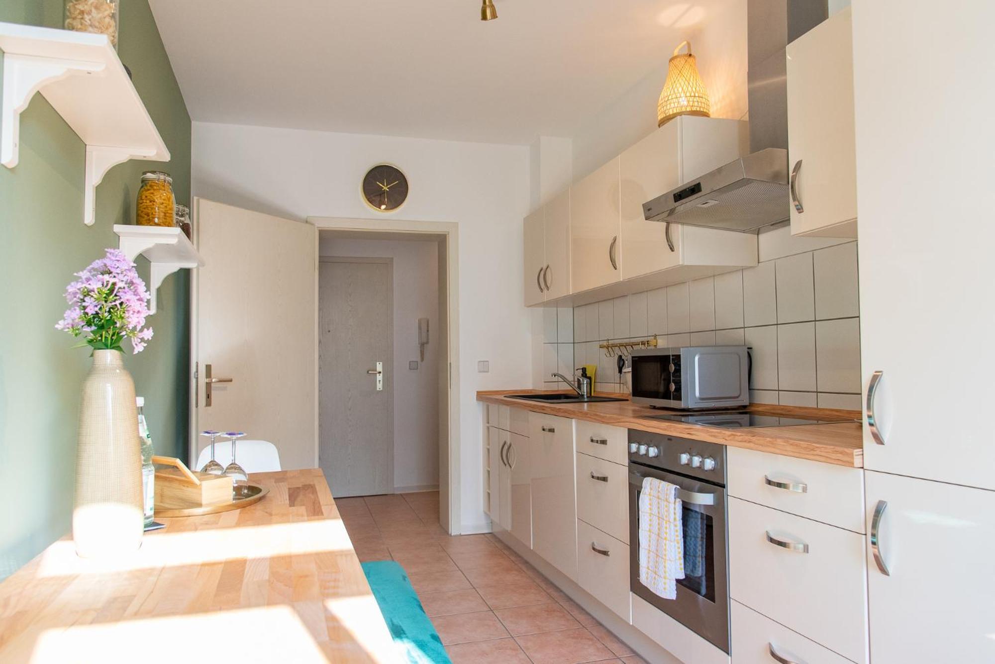 Stilvolles Apartment - Balkon, Netflix, Nespresso, Zentral, Messe Chemnitz Dış mekan fotoğraf