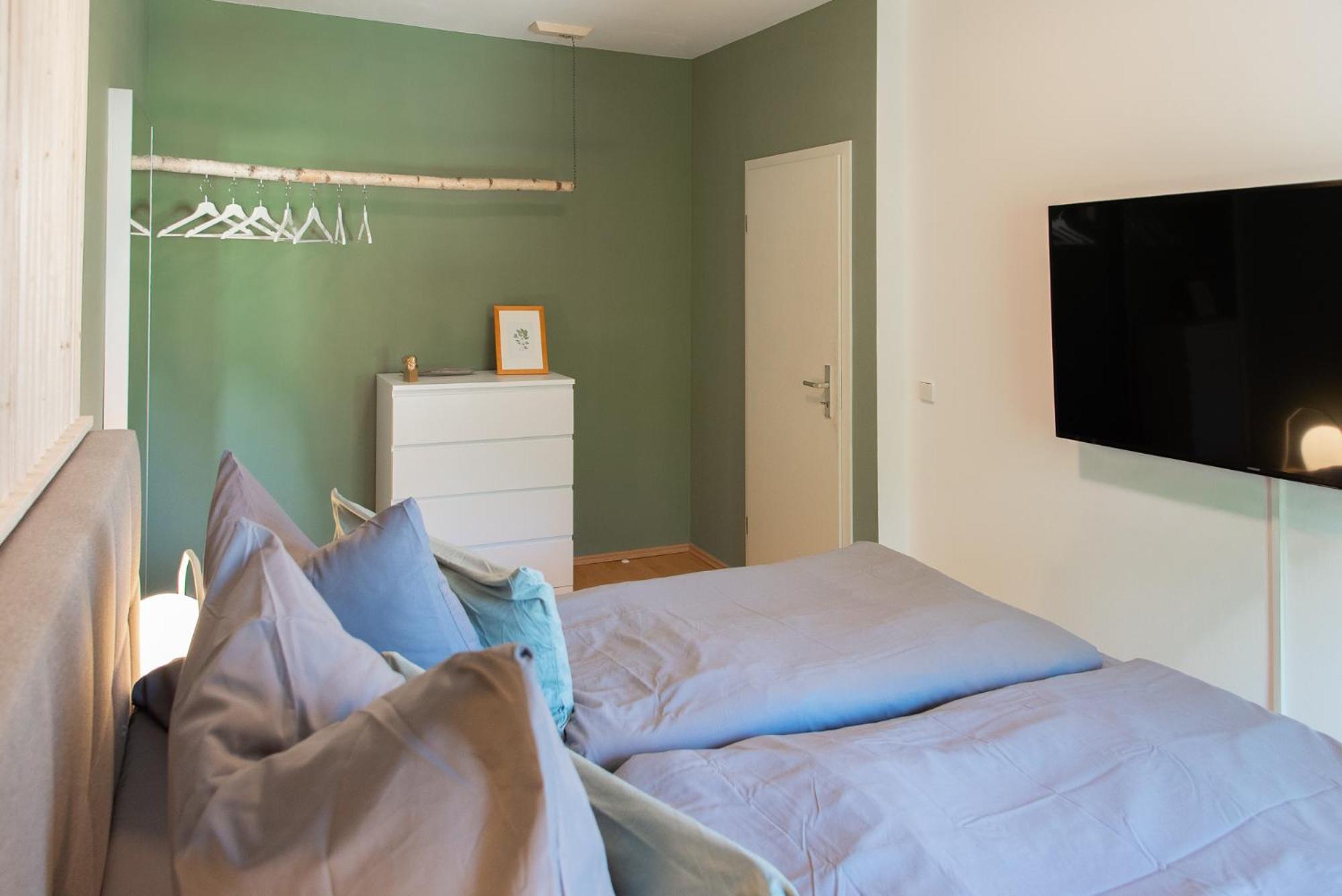 Stilvolles Apartment - Balkon, Netflix, Nespresso, Zentral, Messe Chemnitz Dış mekan fotoğraf